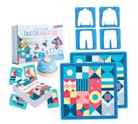 Hbbgdiy Ordinamento del Colore Giocattoli sensoriali, Giochi di taello progressivi con tovaglie e Campana, Giocattoli educativi per Coltivare Il Pensiero inverso e la concentrazione, Intermedio