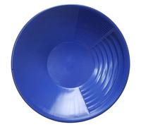 Hbbgdiy Padella in Oro Blu da 15 Pollici con Diversi Riffle, Attrezzatura in Oro Leggera per la Prospettiva Kit di Recupero Manuale Esterno