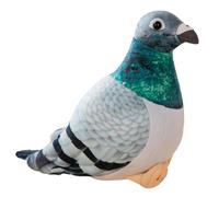 Hbbgdiy Peluche Piccione per Bambini, 7, 87 Pollici Realistico Piccione Animale di Peluche Morbido Realistico Giocattolo Colomba coccolosa Regali Arredamento casa Animale