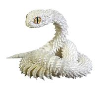 Hbbgdiy Serpente Stampato in 3D da 12 Pollici, Animali Stampati in 3D, Giocattolo Serpente con Giunto Flessibile e Luce Notturna, Giocattoli Stampati Arcobaleno per la Decorazione di casa e Ufficio