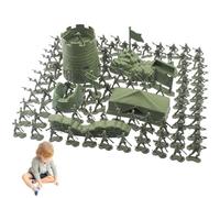 Hbbgdiy Set di Soldati Giocattolo, 100 Pezzi/Set di Figure d'azione per Uomini dell'Esercito di Un Soldato antichi con Regali di Festa di Compleanno per Ragazzi