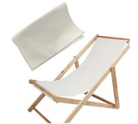 Hbbgdiy Sostituzione imbracatura della sedia a schiera da 45x17 pollici tessuto di sostituzione della sedia in tessuto oxford a sdraio di da patio portatile per sed