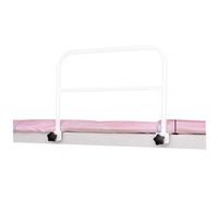 Hbbgdiy Sponde per letto per anziani Sponde per letto regolabili di sicurezza per anziani con maniglione La sponda di sicurezza anticaduta attacca al telaio 18, 1x11, 8 pollici Bianca