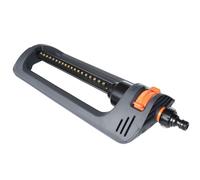 Hbbgdiy Sprinkler del Giardino oscillante Automatico con ugelli in Ottone da 19 buche, irrigatore per irrigazione per Prato per l'irrigazione da Giardino, Patio e orto