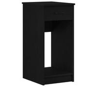 HBBMGYD Supporto Torre PC con Cassetto, Legno di Ingegneria, 35x45x77 cm | Scomparto aperto per custodie, superficie per libri, cassetto per cavi, fissaggio a parete incluso, manutenzione con panno