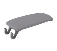 HBBTUTGK Auto Copribracciolo Console Centrale Vano Portaoggetti Coperchio Corrimano Cuscinetto Chiusura A Guscio Copribracciolo per A-UDI A4 S4 A6 1997-2005(Gray)