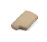 HBBTUTGK Per B&MW Serie 3 E90 E91 E92 E93 2005-2012 Guida A Sinistra Auto Console Centrale Portaoggetti Vano Portaoggetti per Bracciolo Rivestimento in Pelle(Beige)