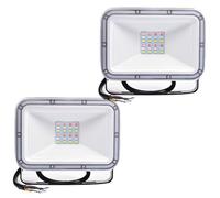 HBBursts 20W LED Flood Light with Remote,RGBW Colors Changing,4 Mode Outdoor Decor Landscape Lights for Yard Garden Playground(2 Packs)