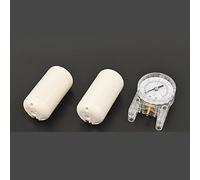 HBBY Tecnica, set di pezzi di ricambio pneumatici, set di estensione cilindro, set di blocchi di pressione dell'aria compatibile con Lego Technic