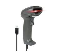 Hamlet HBCS2D100U Barcode Scanner 2D USB Professionale - Lettore di Codici QR (2D) e Codici a Barre Lineari (1D) con Tecnologia di Scansione 2D imaging CMOS.