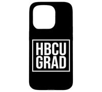 HBCU Grad Historically Black College University Laurea Custodia per iPhone 15 Pro