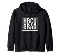 HBCU Grad Historically Black College University Laurea Felpa con Cappuccio