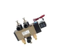 HBDCRJGE Elettrovalvola a Cinque Vie e Due Posizioni 4V410-15 con Accessori AC110V(with 12mm fittings-03)
