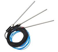 HBDCRJGE Sonda termocoppia da 200 mm M12 Tipo KJ Sensore di Temperatura PT100 0-400℃ Cavo da 0,5 m 1 m 2 m 3 m for regolatore di Temperatura(K Type 1m)