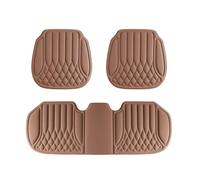 HBDSMLPL Cuscino Antidecubito Materiale di Lattice Cuscino Sedia Tessuto Rinfrescante 3D Morbido Traspirante e Confortevole Adatto per Auto Sedie da Ufficio Sedie a Rotelle ecc,Brown-CompleteSet