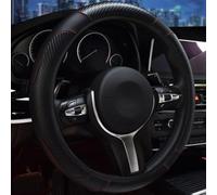 HBDTNTKF Coprivolante Auto per Toyota Yaris Hybrid 2020-2024, Traspirante Pelle Antiscivolo Copri Volante Protezione Custodia Comfort e Copertura Interni Accessori,A