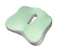 HBDTNTKF Cuscino Rialzo Seggiolino Auto Per Mini Cooper 2-Doors Cooper SE Electric, Antiscivolo Confortevole Guidare Sedile Rialzato Protezione Cuscini Accessoires,H/Green