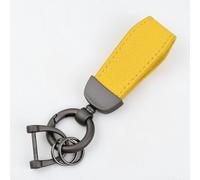 HBDTNTKF Portachiavi Auto per Jaguar I-Pace E-Pace F-Type X-Type S-Type, Portachiave Uomo Donna Multifunzione Anti-Perso Macchina Porta Chiavi Moda Durevole Decorare Accessori,Yellow
