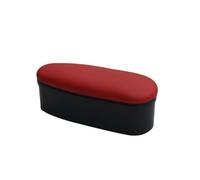 HBDTNTKF Portiera Dell'Auto Poggiagomiti per VW Multivan Long (T7) 2021-2024, Cuscino Bracciolo Auto Supporto Gomito Sinistro Contenitore Portaoggette Accessori,E/Red