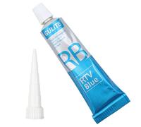 HBERCAI 85g Sigillante Motore Alte Temperature,Sigillante Resistente alla Benzina,Pasta Guarnizione Motore,Mastice Guarnizioni Automobilistiche,L'intervallo di Resistenza al Calore -60ºF a 300ºF-Blu
