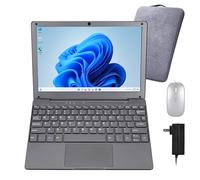 HBESTORE Mini computer portatile, 10,1 pollici, 8 GB di RAM, 128 GB SSD, display IPS con processore Intel Celeron N4020 (fino a 2,8 Ghz), leggero e potente con Windows 11 OS piccolo computer (grigio