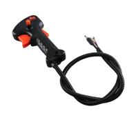 HBGNZU 1X Decespugliatore Tagliaerba Maniglia Destra Interruttore con Cavo di Innesco dell'acceleratore for Decespugliatore 43CC 52CC Alimentazione a Benzina/Gas