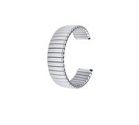 HBGRVCKS Cinturino elastico for orologio in acciaio inossidabile da 14, 16, 18, 20 e 22 mm, cinturino in metallo for orologio, cinturino di ricambio for orologio(Silver,14mm)