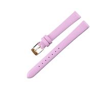 HBGRVCKS Cinturino for orologio in vera pelle da 8 10 12 14 16 18 20 22 24 mm, cinturino unisex, accessori for orologi(Pink-rose gold buckle,22mm)