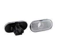 HBGURM 2xSide Marker Indicatore Di Direzione Luce Custodia Shell Per Opel Per MOVANO Combi J9 Per VIVARO A Combi J7 Freccia Laterale(Clear lens No bulb)