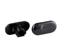 HBGURM 2xSide Marker Indicatore Di Direzione Luce Custodia Shell Per Opel Per MOVANO Combi J9 Per VIVARO A Combi J7 Freccia Laterale(Black lens No bulb)