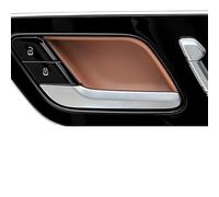 HBGURM Accessori interni ABS Maniglia interna della portiera Decorazione della copertura Trim per Mercedes per Benz C E S GLC Classe W206 W223 X254 W214 EQE EQS (Marrone,For E class W214)