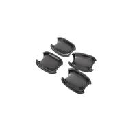 HBGURM Adesivo Di Copertura Per Maniglia Portiera Auto Styling Per A1 2010 2011 2012 2013 2014 2015 2016 2017 Auto Maniglia Esterna Della Porta Tappo(Black bowl)