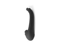 HBGURM Anteriore Posteriore Interno Porta Pull Maniglia Copertura Set Sostituzione Per Mercedes Per Benz C-Class W203 C200 C230 C260 C300 2038101651 (Black Front Right)