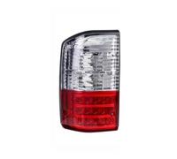 HBGURM Auto Fanali Posteriori Accessori Auto Fendinebbia A LED Rosso Fumé Luce Di Stop E Indicatore Direzione Per Nissan Per Patrol GQ Y60 GR 1987-1997(Red White-Left)