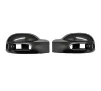 HBGURM Copertura Specchietto Retrovisore Laterale in Vetro per Auto per Mercedes per Benz per Viano W639 2003-2010 A6398110461 (Gloss Black)