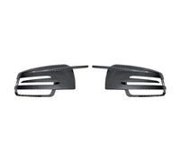 HBGURM Copri Specchietti Laterali Nero Sostituire per Mercedes per Benz W176 W246 W212 W204 C117 X156 X204 W221 C218 A B C E S CLA GLA GLK Class (Fibra di Carbonio)
