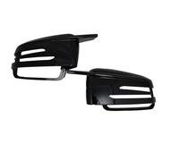 HBGURM Copri Specchietti Laterali Nero Sostituire per Mercedes per Benz W176 W246 W212 W204 C117 X156 X204 W221 C218 A B C E S CLA GLA GLK Class (Bright Black)