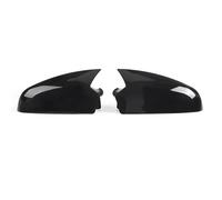HBGURM Copri Specchietti Retrovisori Ox Horn Style Accessori Auto per Vauxhall per Astra H MK5 2004-2009 (Gloosy Black)