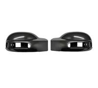 HBGURM Nero Specchio Laterale Cover cap A6398110461 A6398110561 Sinistra Destra Sostituire Retrovisore per Mercedes per Benz per Viano W639 2003-2010 (Pair)