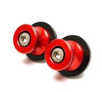 HBGURM Nottolini Cavalletto Moto per Aprilia RS125 RS 125 2006 2007 2008 2009 2010 Accessori Moto 8 Millimetri Forcellone Bobine Cursore del Basamento Viti Moto Protezione Motore(Rosso)