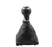 HBGURM Pomello Leva Cambio Per A6 C6 A4 S4 B8 8K A5 8T 8F Q5 8R 2004-2015 Pomello Del Cambio A 5/6 Marce Con Leva In Similpelle(5 speed)