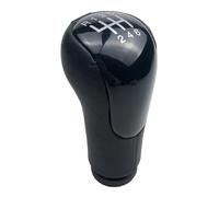 HBGURM Pomello Leva Cambio Per Ford Per Fiesta MK6 Per Fusion Per Transit Per Connect 2002-2008 Copri Cuffia Pomello Cambio(6 Speed Black)