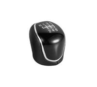 HBGURM Pomello Leva Cambio Per Ford Per Mondeo 4 Mk4 IV 2007-2014 Copri Cuffia Leva Cambio Con Impugnatura Speed Ball(6 Speed Black Knob)