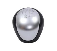 HBGURM Pomello Leva Cambio Per Kia Per Ceed Per Cerato Per Rio 2 Leva Manuale Impugnatura A Penna Pomello Del Cambio A 5 Marce(Argento)
