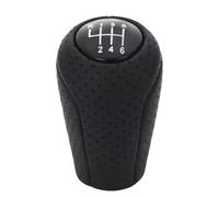 HBGURM Pomello Leva Cambio Per MAZDA 3 BK BL 5 CR CW 6 II GH CX-7 ER MX-5 NC III Pomello Del Cambio In Pelle Con Leva A Sfera Per Interni(With Hole 6 speed)