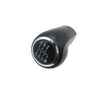 HBGURM Pomello Leva Cambio Per OPEL Per ASTRA III H 1.6 2004-2010 Pomello Del Cambio A 5/6 Marce Con Cuffia In Pelle Cromata(6speed knob)