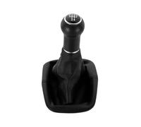 HBGURM Pomello Leva Cambio Per VW Per Golf 4 IV MK4 GTI R32 Per Bora Per Jetta 1999-2004 5/6 Marce Cuffia Leva Cambio 12/23 Mm(Chrome 5 speed 23MM)