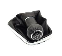 HBGURM Pomello Leva Cambio Per VW Per Golf 4 IV MK4 GTI R32 Per Bora Per Jetta MT 1999-2004 Pomello Del Cambio Con Cuffia Leva Da 12 Mm(6 Speed 2)