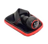 HBGURM Pomello Leva Cambio Per VW Per Golf 4 IV MK4 R32 E Per Bora MT 1999-2004 Cuffia Leva Cambio 12 Mm(5 Speed E)