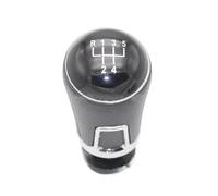 HBGURM Pomello Leva Cambio Per VW Per Golf 7 MK7 A7 GTI GTD R 2012-2017 ABS Pomello Del Cambio Manuale A 5 O 6 Marce Con Cuffia In Pelle(5 speed knob)
